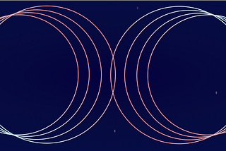 A series of overlapping circles that represent conversation