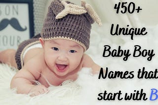 Baby Boy Names that Start with B