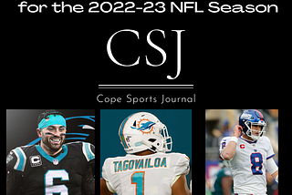 5 QBS In The “Hot Seat” For The 2022–23 NFL Season