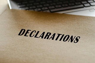Value Of A Declaration