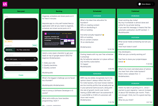 I created my own free X/Twitter scheduler (Next.js + MongoDB)