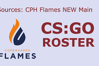 Sources: CPH Flames New Main CS:GO Roster