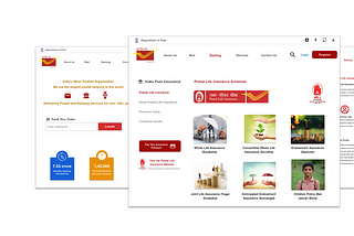 Case study: Re-designing the India Post Website