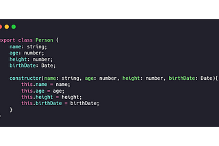 Uma sugestão de design ao usar Classes e Interfaces em Typescript.