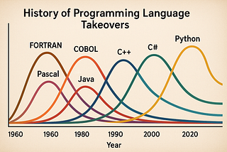 70 Years of Programming Language Takeovers: Past Giants, Current Kings, and Future Contenders