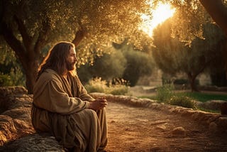 Photograph of Jesus praying in the garden of Gethsemane. Confusion arises over Gospel dates — here are some facts.