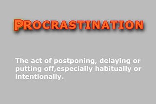 Pomodoro Vs Procrastination