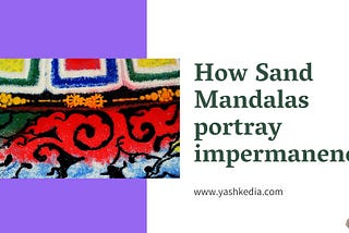 Meaning of self-motivation- sand mandala