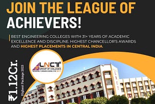 Admissions Open for 2024 at Lakshmi Narain College of Technology!