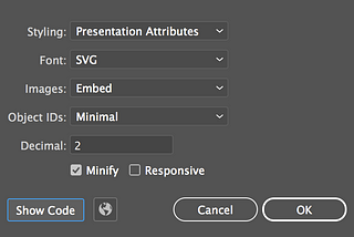 How To Export SVGs For The Web From Illustrator