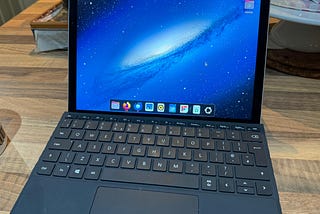 Linux on the Microsoft Surface Go 2