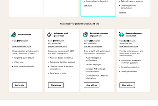 Product Content Strategy — For the SaaS Pricing Page