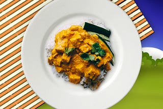 Shahi Tofu Rice Recipe