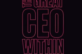 Great CEO Within book review