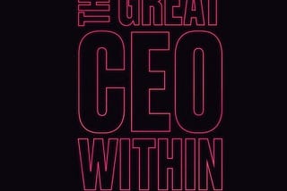 Great CEO Within book review
