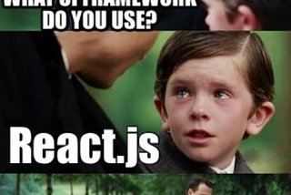 React meme