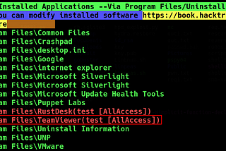 Windows Privilege Escalation — Service directory write based privesc (Method 2)