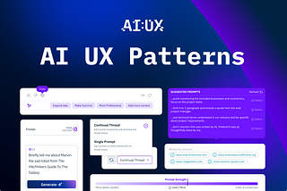 AI UX Design Patterns