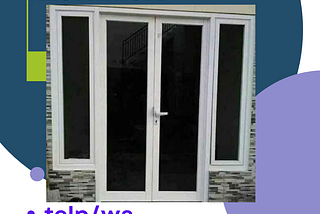 Pintu Aluminium Lipat 1