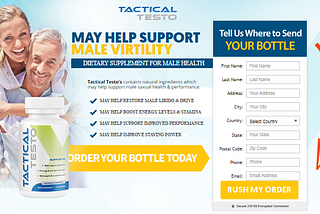 Tactical Testo | Reviews | Tactical Testo Male Enhancement Benefits 2021