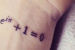 Euler’s Identity: The equation people get tattooed on themselves