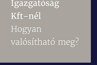 Igazgatóság Kft-nél — hogyan valósítható meg?