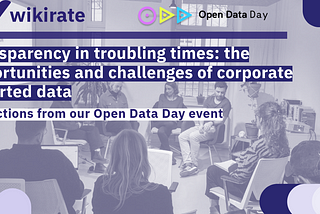 Transparency in troubling times: The opportunities and challenges of corporate reported data