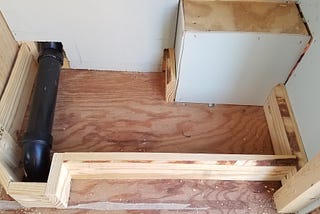The Wind Rose: Rebuild — Building the Bathroom Vanity and Closet