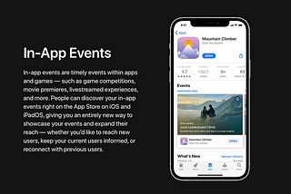 App Store In App Events Rehberi - Uygulamanızı Organik Olarak Üst Sıralara Taşıyın