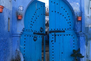 Chefchaouen, Morocco’s Blue City.