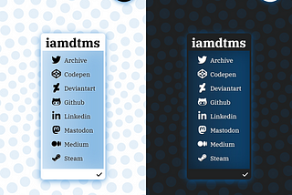 My light / dark theme basics