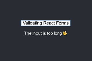 Validating React Forms With React-Hook-Form