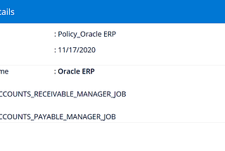 Manage cross application risk of Segregation of Duties Using User Acce