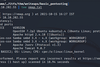 TryHackMe: Basic Pentesting — Write-Up