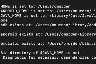 Set JAVA_HOME and bin directory for appium testing in MacOS