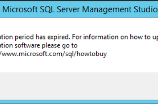 How to Enable SQL Server when the “evaluation period has expired”