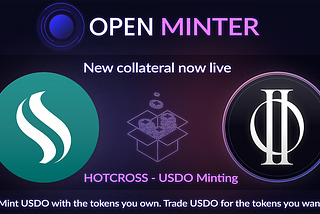 Mint USDO Stablecoin with $HOTCROSS: How To