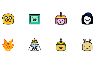 Free Adventure Time emojis