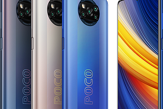 POCO X3 Pro.