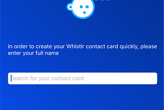 Announcing Whistlr for iOS