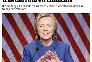 Hillary Clinton y la victoria de la misoginia