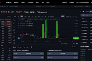 FILM now trading in Bitmart