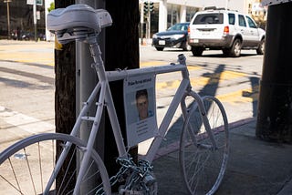 Fallen cyclist memorials reappear in San Francisco