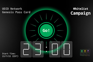 UDID Network Community Carnival | Whitelist Campaign for UDID Genesis Pass Card Is Now Open!