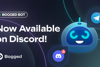 Bogged Token Price Alert Bot is now available for Discord