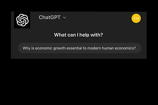 Conversations w/ Machines: ChatGPT on Economic Wellbeing