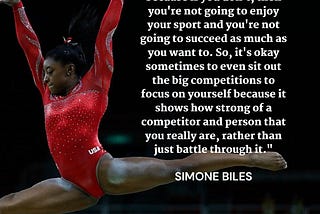 My Thoughts on Simone Biles…