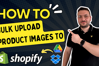 How to bulk upload product images to Shopify?