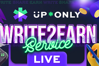 Harness the Power of Your Words with Our New Write2Earn Service