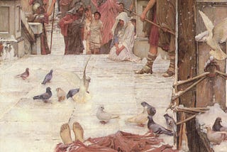 Saint Eulalia by John William Waterhouse (Interpretation and Analysis)